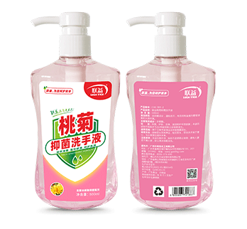 CHD 001-1 联益-桃菊抑菌洗手液-500ml